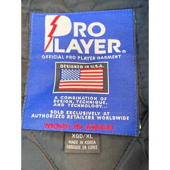 VTG Pro Player Denver Broncos Jacket XL / 2XL Embroider Logos Quilted 8980 - Picture 4 of 13